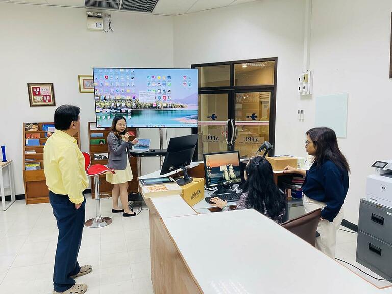 เข้าติดตั้งและฝึกอบรมการใช้งานระบบห้องสมุดอัตโนมัติ WALAI AutoLib Ultimate ณ ห้องสมุดสหภาพไปรษณีย์เอเชีย-แปซิฟิก (APPU)