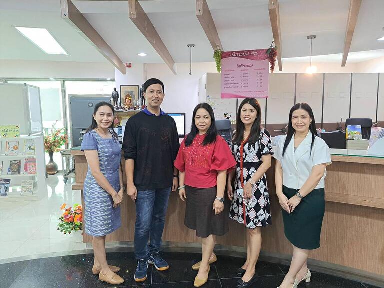 ศูนย์ความเป็นเลิศด้านนวัตกรรมสารสนเทศ เข้าบำรุงรักษาระบบห้องสมุด ณ มหาวิทยาลัยเทคโนโลยีราชมงคลพระนคร