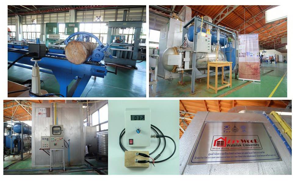 โครงการวิจัย “การพัฒนาระบบการออกแบบรูปแบบการเลื่อย ระบบควบคุมการอัดน้ำยา ระบบควบคุมการอบ และเตาอบไม้ต้นแบบ สำหรับการผลิตไม้ยางพาราแปรรูปในโรงงานอุตสาหกรรม” ได้รับรางวัล “ผลงานวิจัยเด่น สกว ประจำปี 2559”