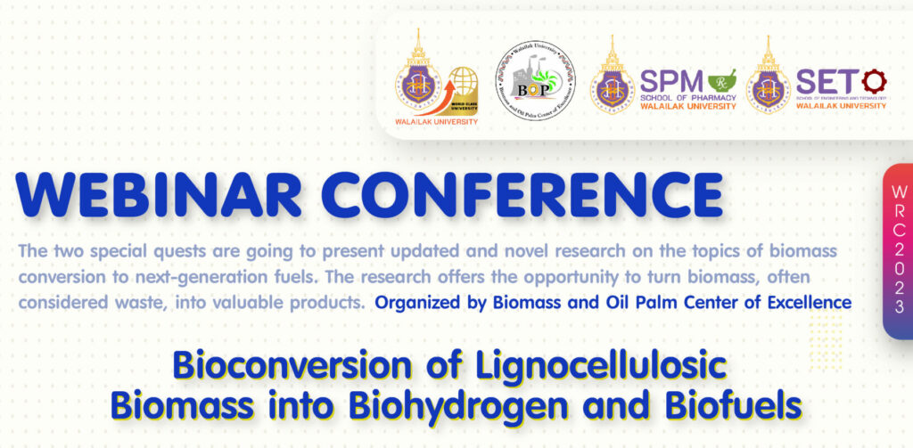 Biomass and Oil Palm Center of Excellence updated one subtopic of the topic "Bioconversion of Lignocellulosic Biomass into Biohydrogen and Biofuels"