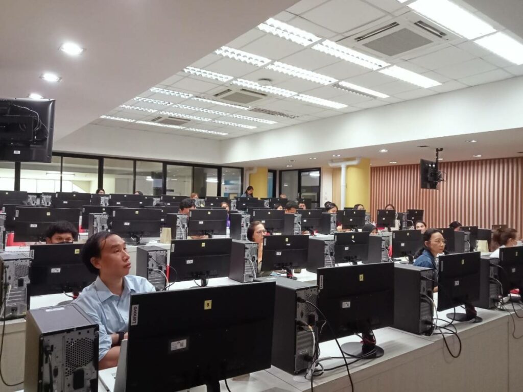 กิจกรรมอบรมการใช้งานโปรแกรม GraphPad Prism