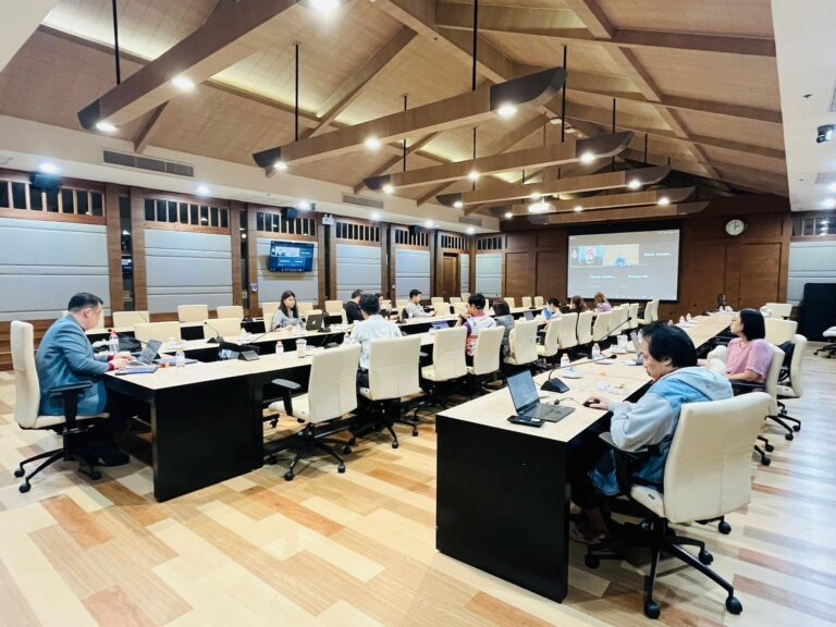 สถาบันส่งเสริมการวิจัยและนวัตกรรมสู่ความเป็นเลิศ มหาวิทยาลัยวลัยลักษณ์ จัดประชุมวางแผนการขอทุนวิจัยภายนอก ปีงบประมาณ 2568