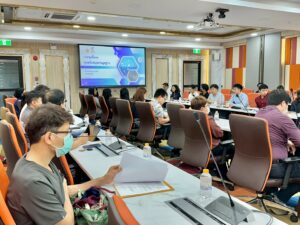 สถาบันส่งเสริมการวิจัยและนวัตกรรมสู่ความเป็นเลิศจัดประชุมการลงนามในสัญญาและรับฟังการชี้แจงทุนวิจัยมูลฐาน ประจำปีงบประมาณ 2569