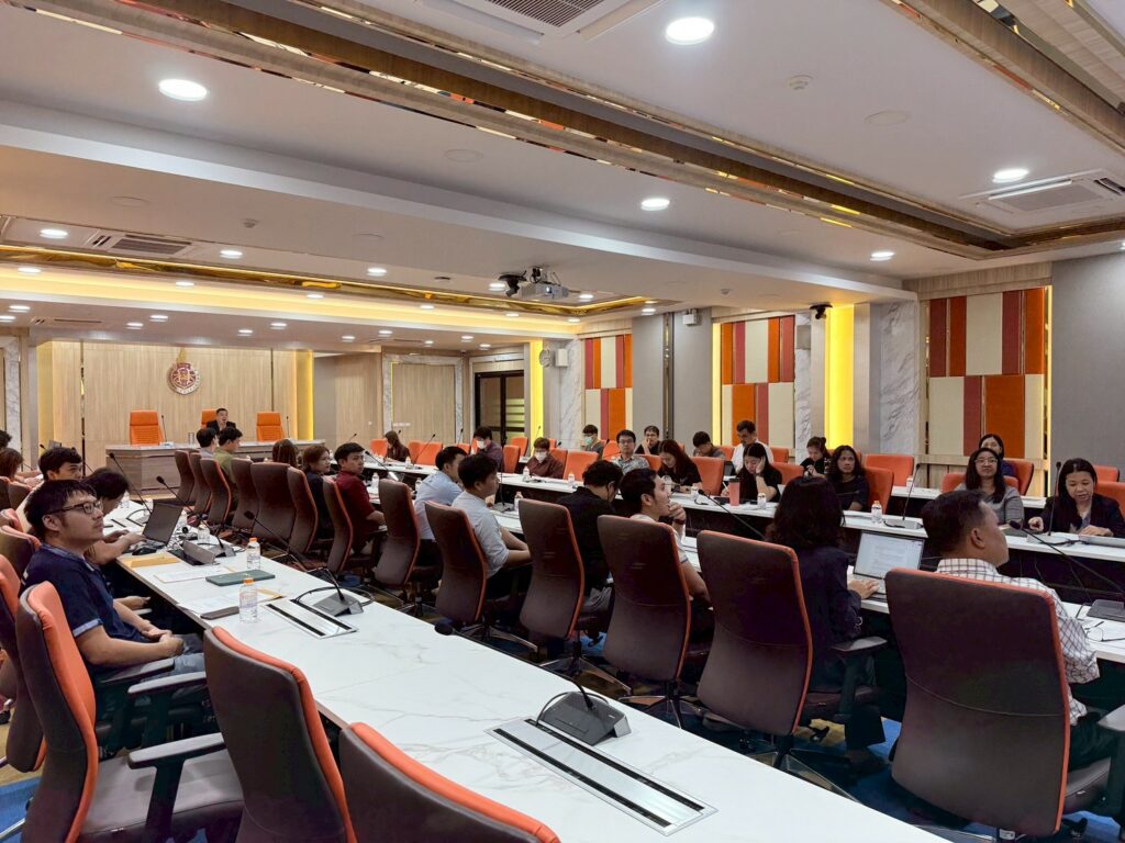 สถาบันส่งเสริมการวิจัยและนวัตกรรมสู่ความเป็นเลิศจัดประชุมการลงนามในสัญญาและรับฟังการชี้แจงทุนวิจัยมูลฐาน ประจำปีงบประมาณ 2569